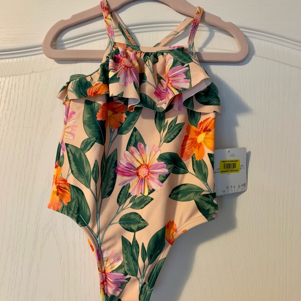 NWT Starting Out Toddler Girl’s Swimsuit Size 18-24 Months